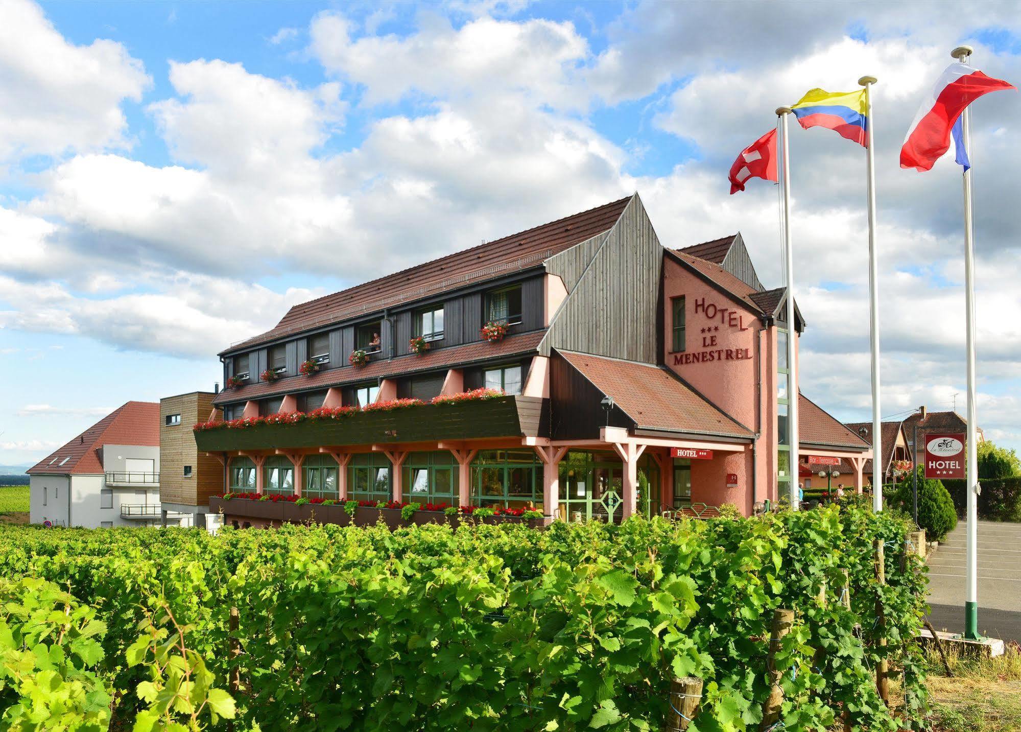 Hotel Le Menestrel Ribeauvillé Eksteriør billede